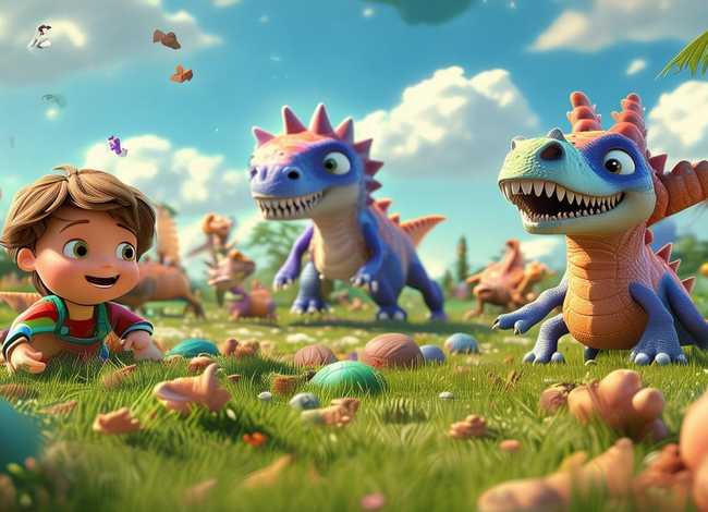 儿童恐龙故事、少儿故事恐龙