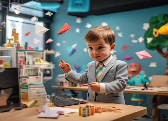 职场儿童故事；职场小故事动漫