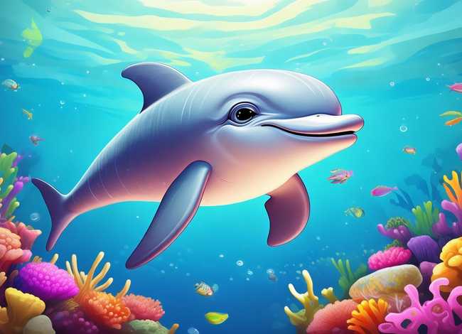 一只小海豚的故事，一只小海豚的故事 绘本