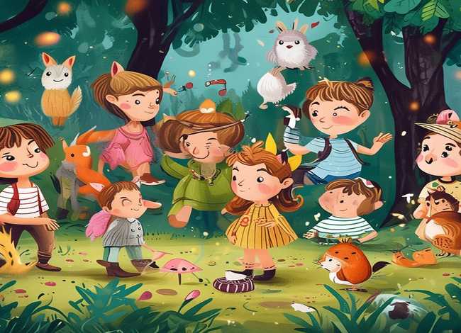 7-12岁儿童动物的故事有声，少儿动物故事