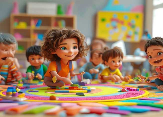 学前教育彩铅画图片 - 学前教育彩铅画图片素材