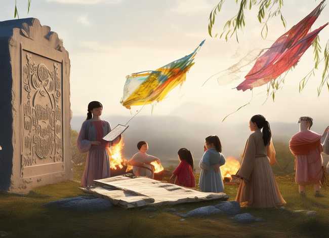 清明节的传说故事简说；清明节的传说故事简说英语