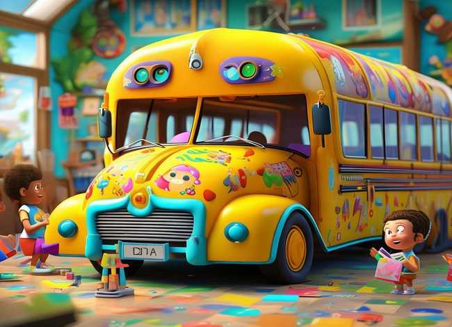 校车绘本故事，神奇校车绘本故事