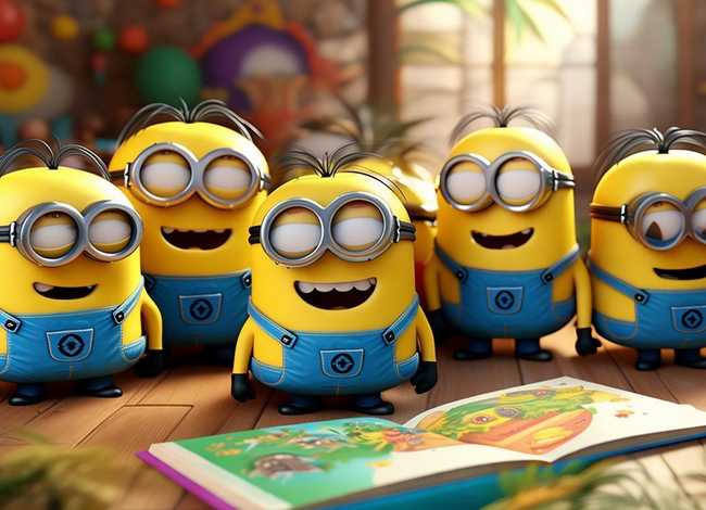 小黄人绘本故事（小黄人绘本故事图片）