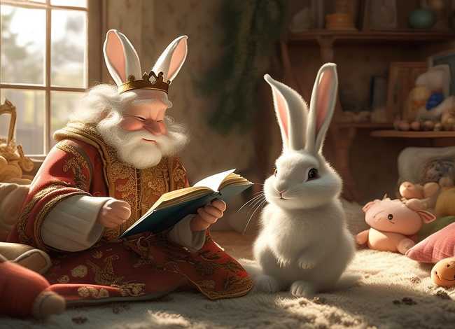 儿童睡前故事国王的兔子推荐理由，国王和小兔子的故事