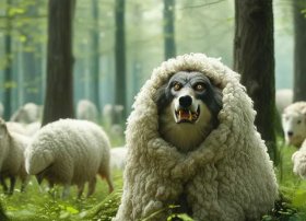 披着羊皮的狼的故事绘本 披着羊皮的狼的故事绘本故事内容