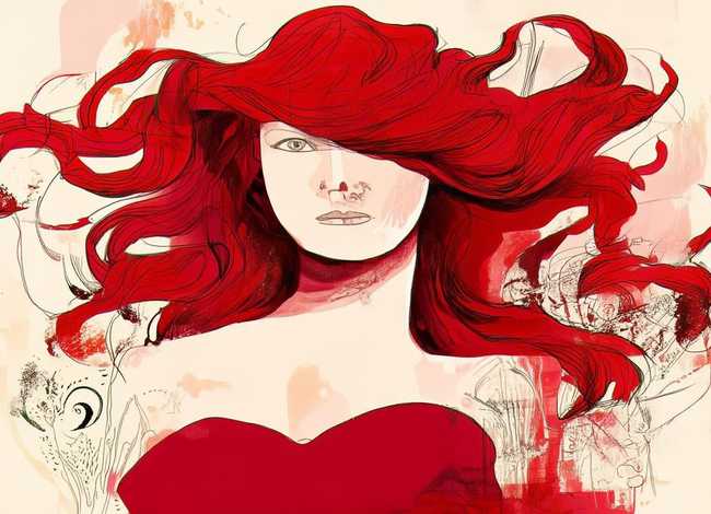 红色故事的绘画（红色故事的绘画 简笔画）