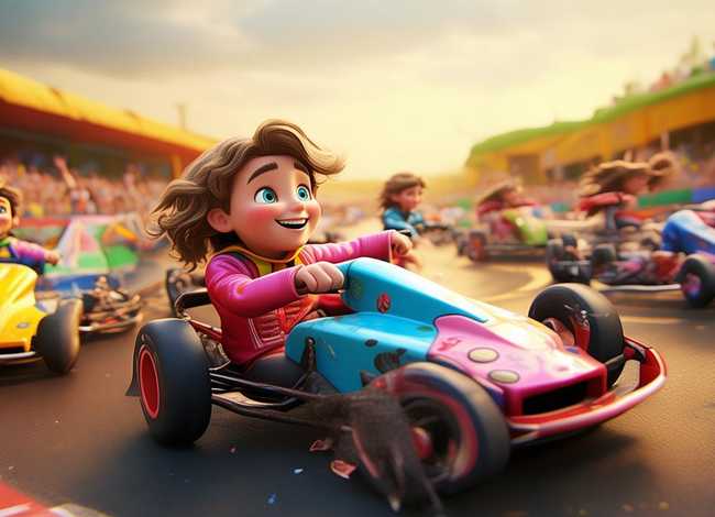 赛车儿童经典故事书 赛车比赛故事幼儿