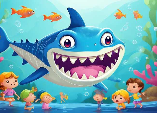 鲨鱼绘本故事0-3岁早教;鲨鱼的绘本故事 鲨鱼绘本故事0-3岁早教;鲨鱼的绘本故事