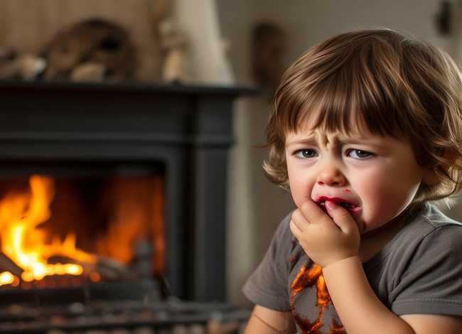 嘴巴着火了儿童故事；嘴巴被火烧伤了怎么办