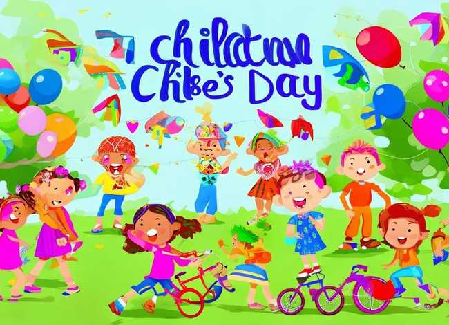 儿童节英语小报图片，儿童节英语小报图片简单