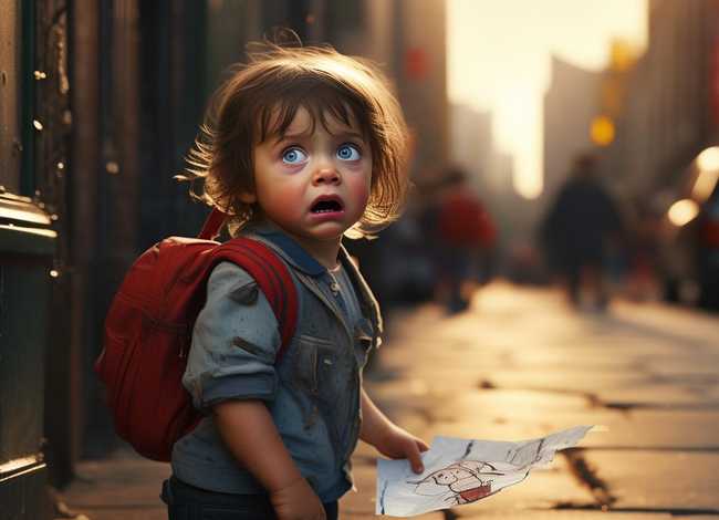 儿童路边走失的故事，有关走失的幼儿故事