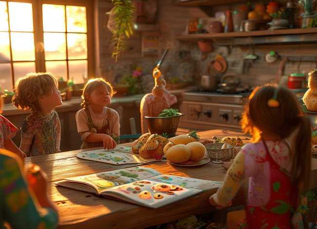 土豆黄昏厨房儿童故事 黄昏厨房童话故事300字左右