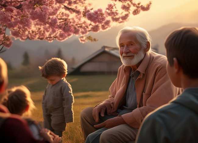 尊老的故事200到100左右（关于尊老的故事100字）