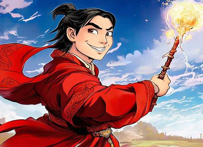 灵引哪吒连环画素材、连环画 哪吒