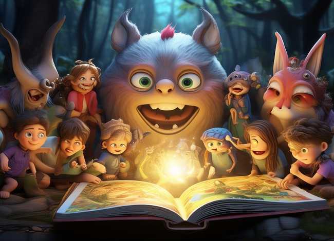 怪物来了儿童视频故事、怪物来了的故事
