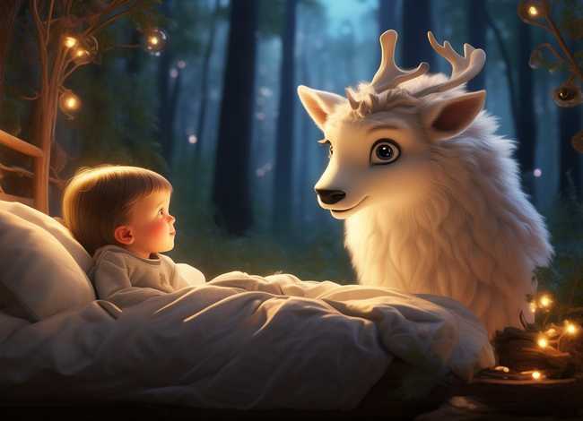 梅花鹿的故事儿童睡前收听（关于梅花鹿的睡前故事）