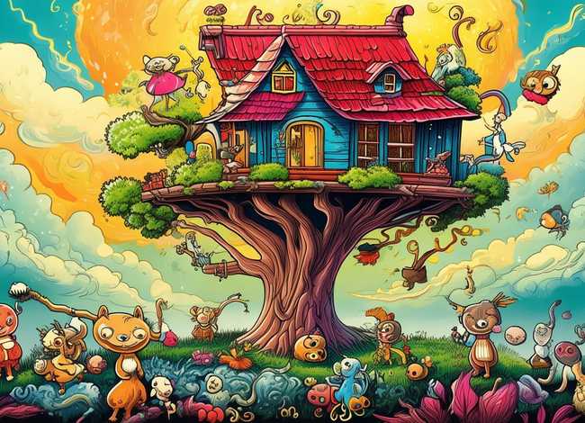 儿童图画故事素材图片 儿童图画绘本图片