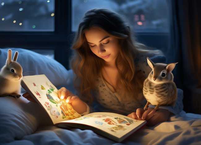 小女朋友睡前故事 - 女朋友睡前故事小动物