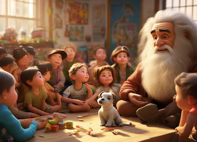 尊老爱幼儿童故事系列，尊老爱幼幼儿故事