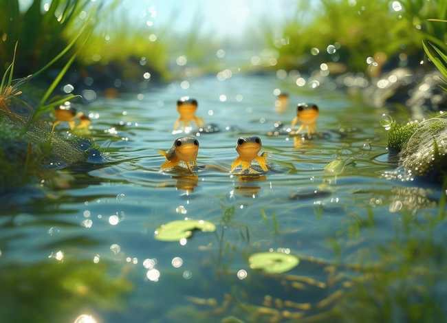 幼儿园小蝌蚪成长记课程故事，幼儿园小蝌蚪成长记课程故事图片