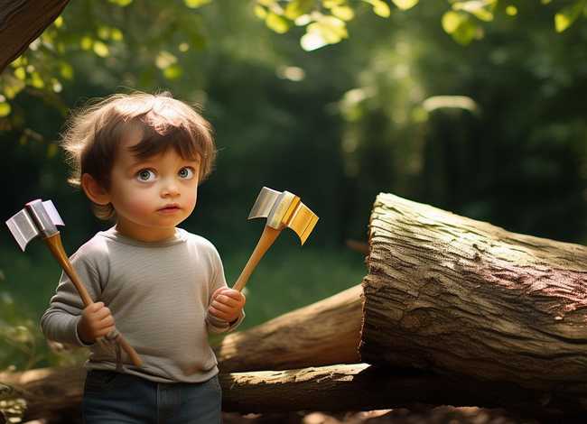 儿童经典故事金斧头银斧头、幼儿故事金斧头银斧头