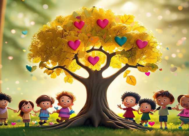 感恩典故的创意儿童画（感恩典故的创意儿童画图片）