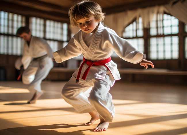 儿童柔术练功；儿童柔术练功图片