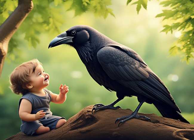 乌鸦反哺儿童寓言故事 乌鸦反哺的寓言故事