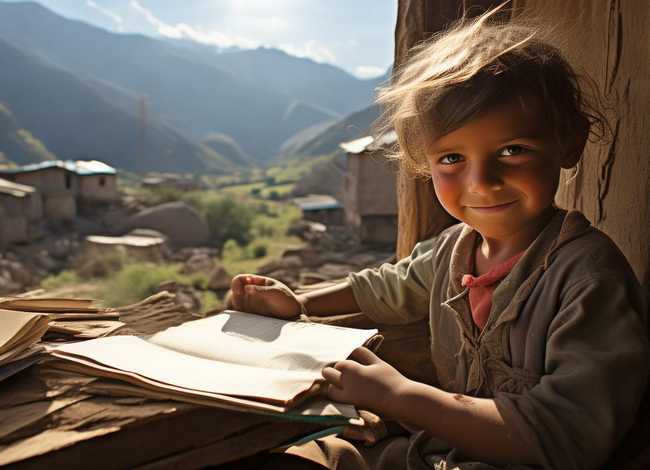 贫困山区孩子的小故事300字、贫困山区孩子的小故事300字怎么写