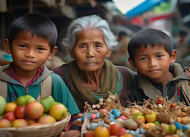 老妇人两个儿子卖东西的故事；老妇人两个儿子卖东西的故事简介