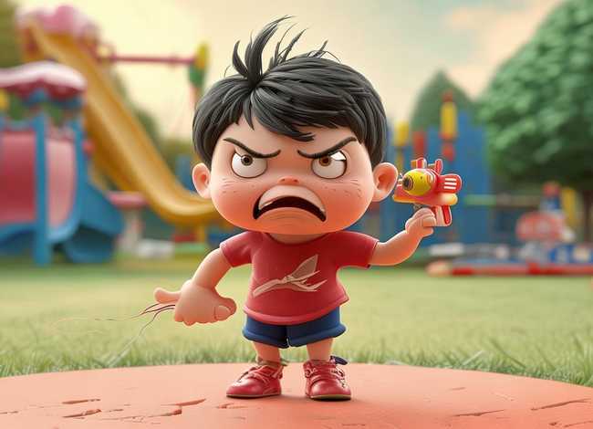 爱生气的小孩儿童故事在线听，关于小孩爱生气的故事