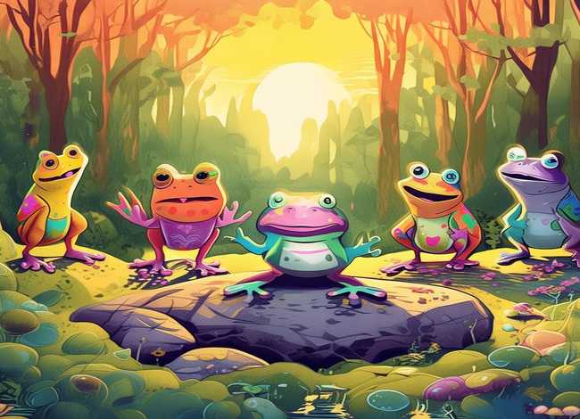 小蛙故事，小蛙故事汇