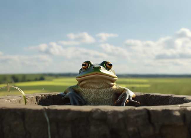 坐井观天的故事告诉我们什么道理；坐井观天的故事告诉我们什么道理只顾眼前