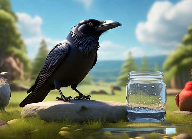 乌鸦喝水讲故事，乌鸦喝水讲故事比赛