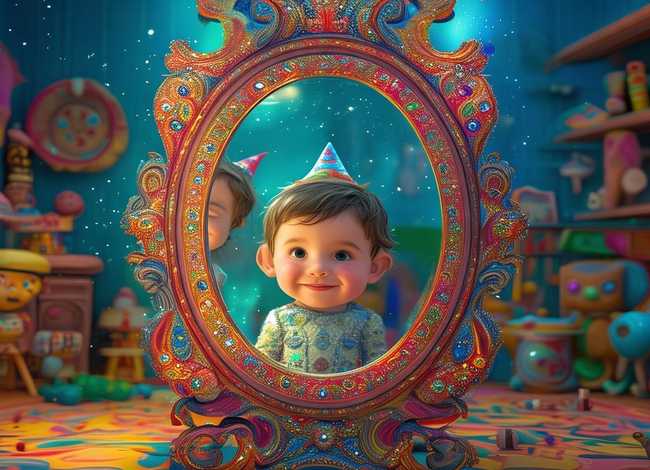 幼儿镜子的故事；镜子的故事改编幼儿故事