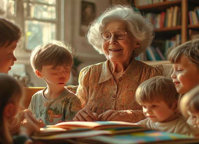 关于老奶奶的幼儿故事 - 关于老奶奶的幼儿故事有哪些