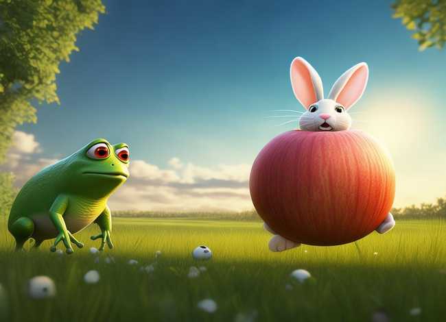小青蛙的故事（小白兔偷西瓜的故事）