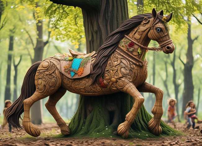 木马儿童故事 - 木马的故事怎么写