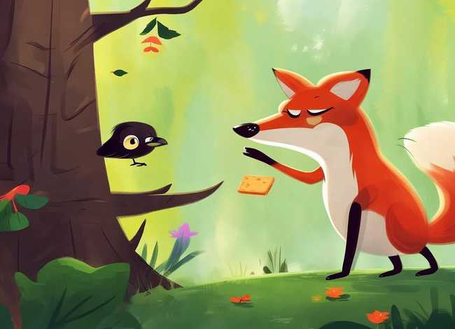 小故事乌鸦和狐狸，小故事乌鸦和狐狸视频
