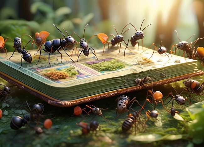 蚂蚁的故事在线阅读；蚂蚁的故事绘本完整版图片