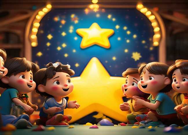 儿童版星星的故事 - 幼儿园星星的故事