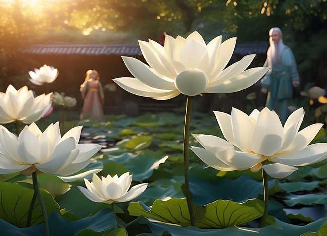 荷花的故事有哪些；荷花的故事有哪些人物
