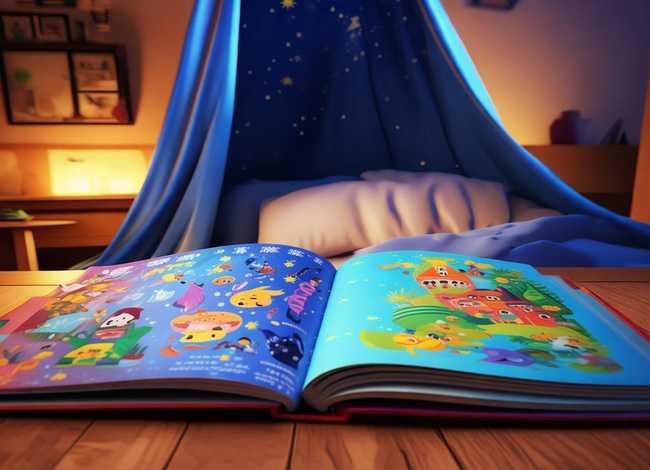 365夜儿童睡前故事绘本书籍、3-6岁幼儿睡前绘本-365夜晚安故事书籍