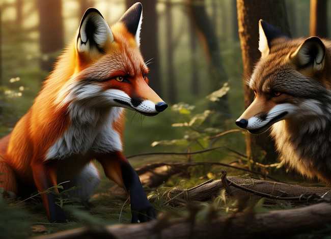 狼和狐狸的小故事，狼和狐狸的小故事简短