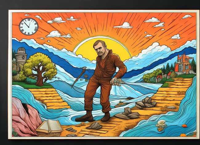 坚持故事的手抄报（坚持故事的手抄报怎么画）