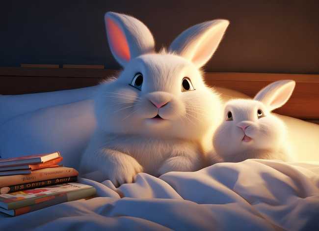 睡前故事大白兔、大白兔和小白兔睡前故事 睡前故事大白兔、大白兔和小白兔睡前故事