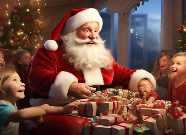 圣诞老人儿童故事（圣诞老人幼儿故事）