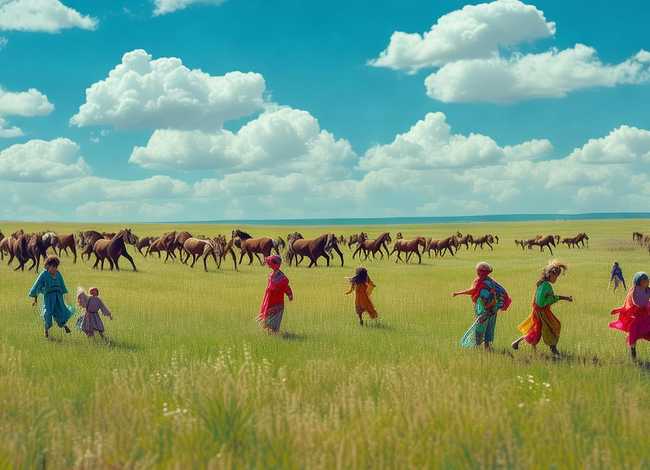 草原题材的儿童故事（草原的故事视频）