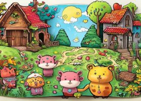 自制幼儿故事绘本图片 - 自制幼儿故事绘本图片大全